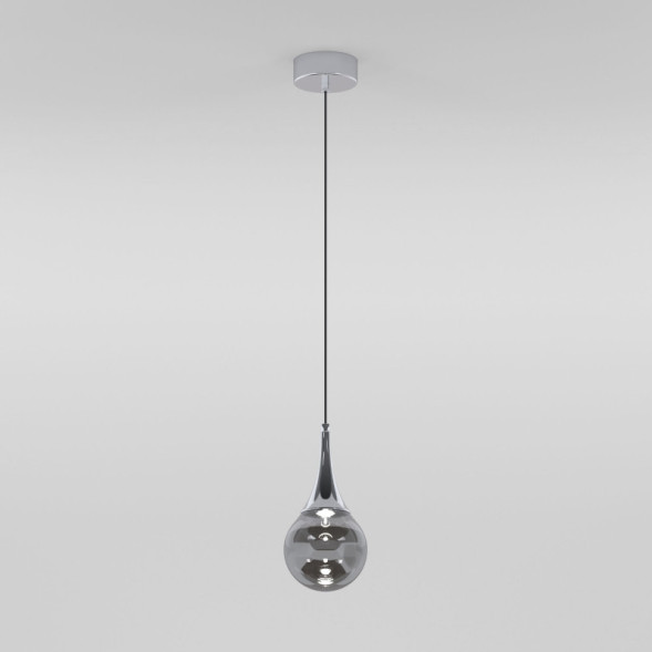 Подвесной светильник Eurosvet Adour 50256/1 LED дымчатый