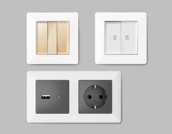 Рамка Ambrella Volt AF110121 ALFA Line