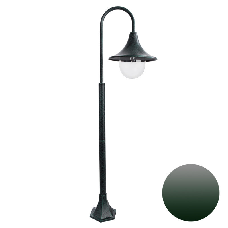 Садово-парковый светильник ARTE Lamp MALAGA A1086PA-1BGB