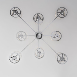 Люстра на штанге Eurosvet Inari 60144/8 хром