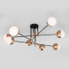 Люстра на штанге Eurosvet NUVOLA 70129/8 латунь