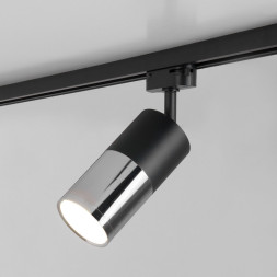 Светодиодный трековый светильник Elektrostandard Avantag Черный матовый/хром 6W 4200K (LTB27)