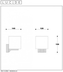Бра LUCIDE Jenno 04204/01/12