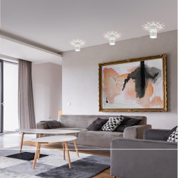 Накладной точечный светильник Elektrostandard DLS025 7W 4200K белый