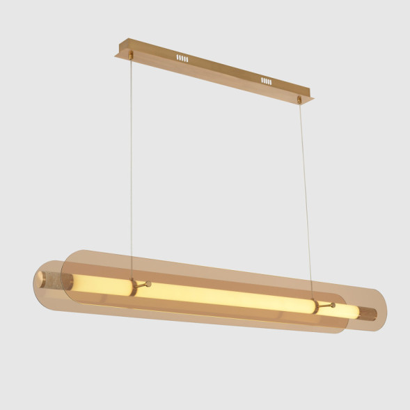 Подвесной светильник Crystal Lux AMARILLO SP70W LED BRASS AMARILLO