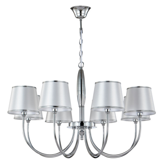 Подвесная люстра Crystal Lux FAVOR FAVOR SP8 CHROME