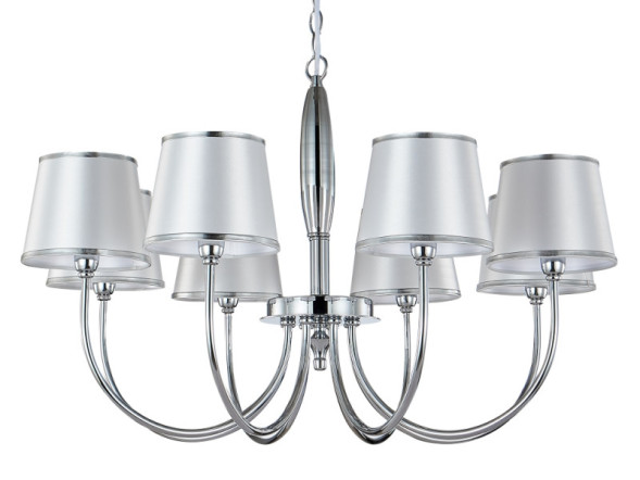 Подвесная люстра Crystal Lux FAVOR FAVOR SP8 CHROME