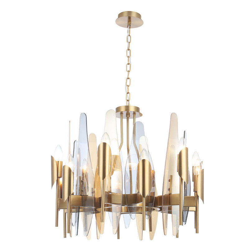 Подвесная люстра Crystal Lux CASA CASA SP-PL12 BRASS