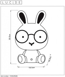 Ночник детский LUCIDE DODO 71591/03/66