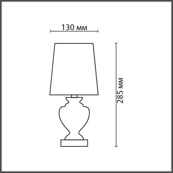 Настольная лампа LUMION 8162/1T BIANKA