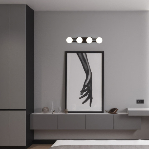 Бра Eurosvet 90332/4 черный Tapioca