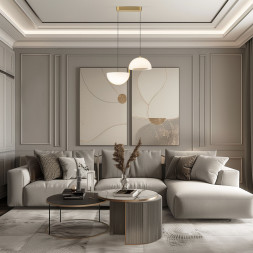 Подвесной светильник Eurosvet 50083/2 LED золото EMISFERO