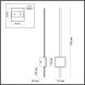 Бра Odeon Light STILO 4257/18WL