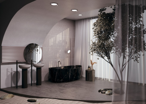 Точечный влагозащищенный светильник Maytoni Technical Stockton DL018-6-L18W