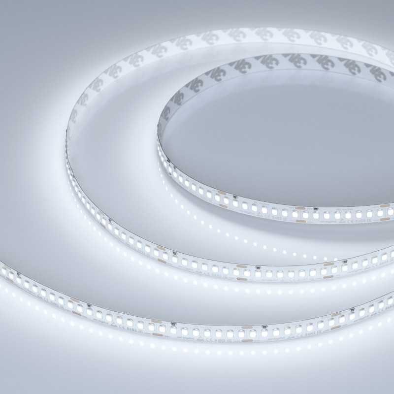 Лента Arlight UL-A200-10mm 2835 037227 100W 24V белый (холодный) IP20