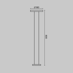 Садово-парковый светильник Maytoni Wald O420FL-L12GF1