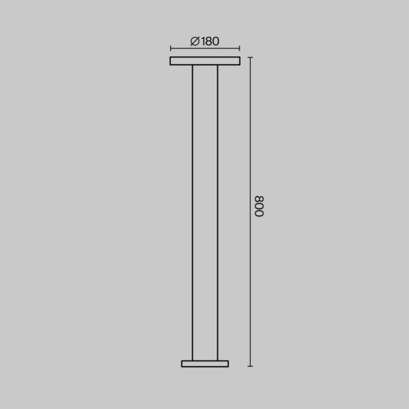 Садово-парковый светильник Maytoni Wald O420FL-L12GF1
