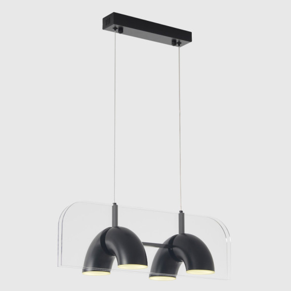 Подвесной светильник Crystal Lux Element ELEMENT SP24W LED BLACK