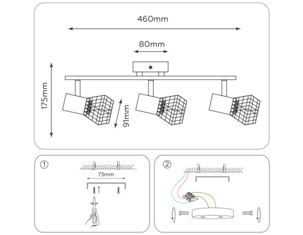 Потолочный светильник Ambrella Light Traditional TR8631