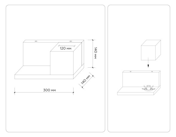 Бра Ambrella Light TR83123