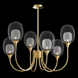 Люстра на штанге Maytoni AURA MOD016PL-06BS