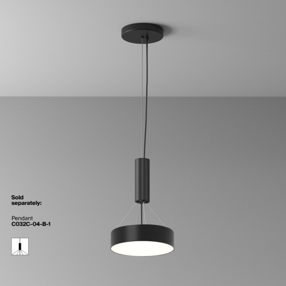 Потолочный светильник Maytoni Technical Zon C032CL-24W4K-RD-B