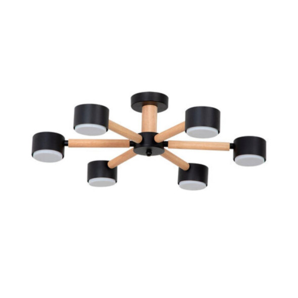 Люстра на штанге A1624PL-6BK ARTE Lamp TENDA