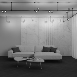 Магнитный трековый светильник Maytoni Technical Bubble TR148-1-3W3K-B