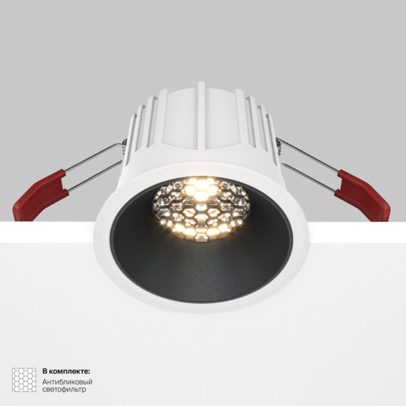 Встраиваемый точечный светильник Maytoni Technical Alfa LED DL043-01-15W4K-RD-WB