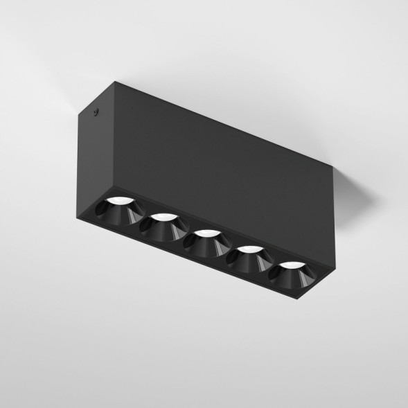 Накладной точечный светильник Elektrostandard 25108/LED 10W 4000K черный