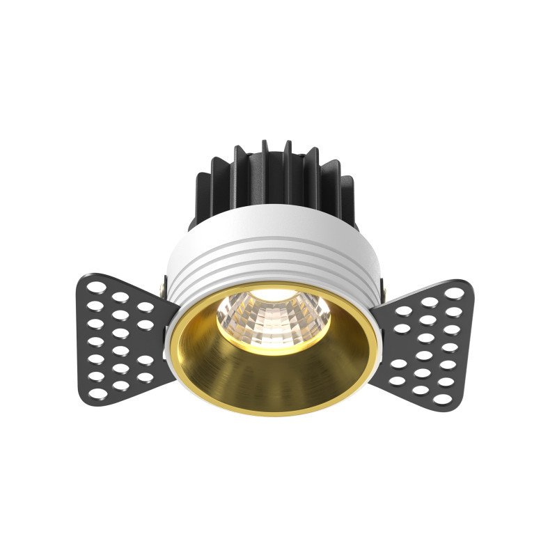 Встраиваемый точечный светильник Maytoni Technical ROUND DL058-7W4K-TRS-BS