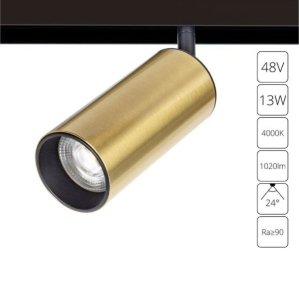 Магнитный трековый светильник ARTE Lamp Linea A4661PL-1AB