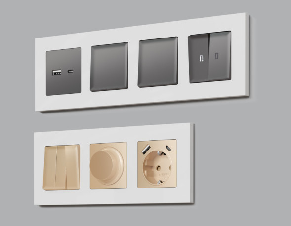 Рамка Ambrella Volt AF250104 ALFA Qubi