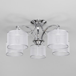 Люстра на штанге Eurosvet Fabiola 60124/5 хром Smart (60109/5)