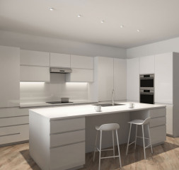 Встраиваемый точечный светильник Denkirs Rond DK3120-WH