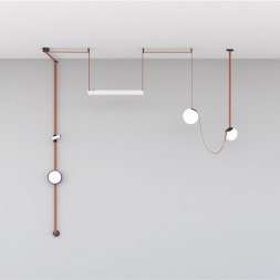 Светодиодный трековый светильник Denkirs BELTY ORB DK5550-BK