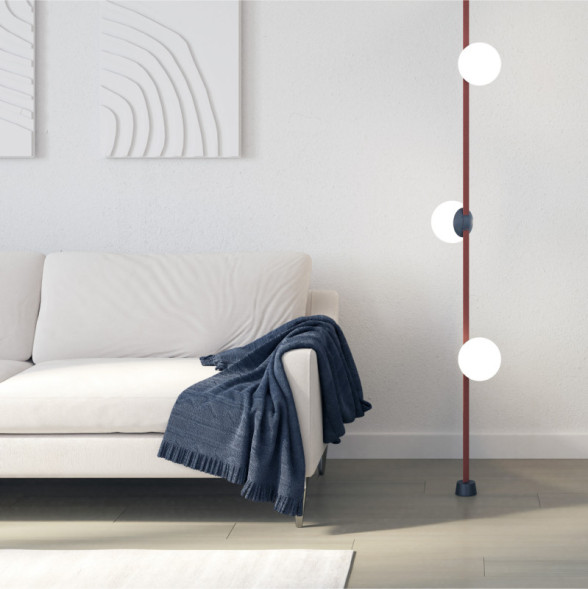 Светодиодный трековый светильник Denkirs BELTY ORB DK5550-BK