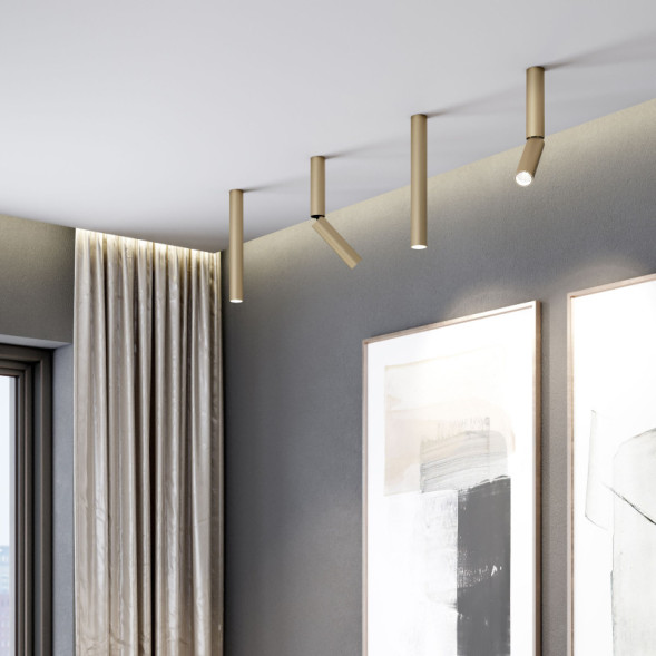 Накладной точечный светильник Elektrostandard Pika 6W (25030/LED) золото