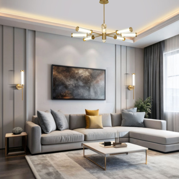 Бра Eurosvet 50387 LED латунь Stark