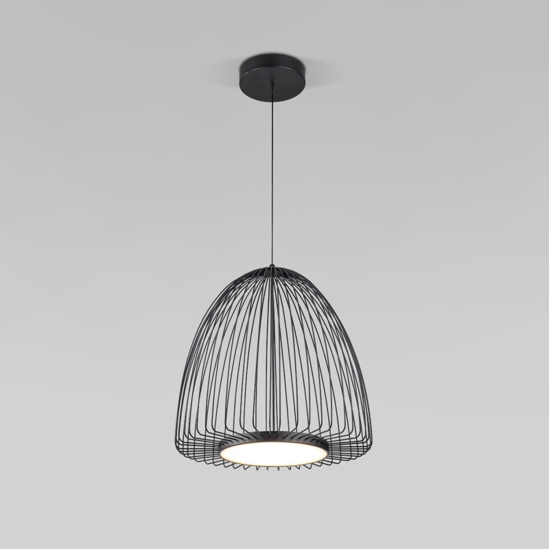 Подвесной светильник Eurosvet 40010/1 LED черный Comodita