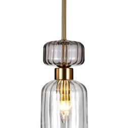 Подвесной светильник Escada GLOSS 1141/1S Smoke/Clear