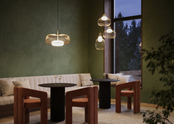 Подвесной светильник Maytoni MOD376PL-01G Levitation