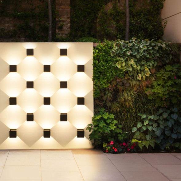 Уличный настенный светильник Elektrostandard 1548 TECHNO LED WINNER белый