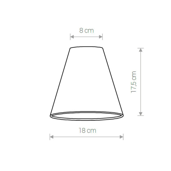 Плафон Nowodvorski Cameleon Cone S 8415