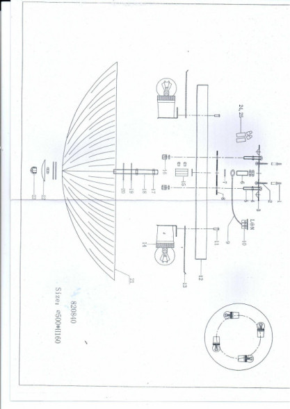Потолочный светильник Lightstar ZUCCHE 820840