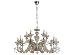Подвесная люстра Newport 8620+5/C chrome cognac