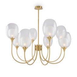 Люстра на штанге Maytoni AURA MOD016PL-08BS