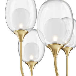 Люстра на штанге Maytoni AURA MOD016PL-08BS