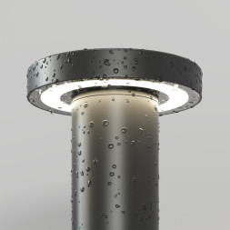 Садово-парковый светильник Denkirs DK9708-BK DRAMEN