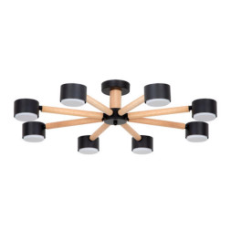 Люстра на штанге A1624PL-8BK ARTE Lamp TENDA